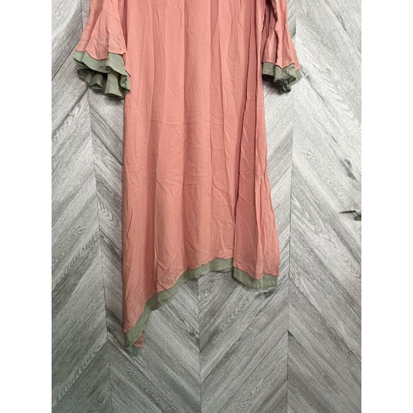 Neeru Kumar Coral Dress Size XL - Picture 3 of 7